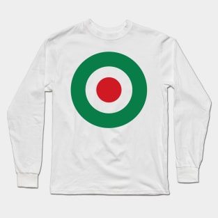 Italy Aviation shield Long Sleeve T-Shirt